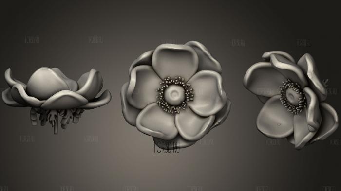 Flowers 3d stl модель для ЧПУ